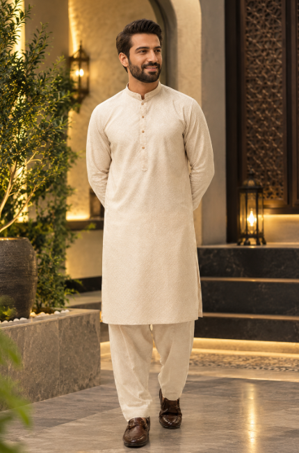 Unstiched Men's Wash & Wear Shalwar Kameez Premium Quality